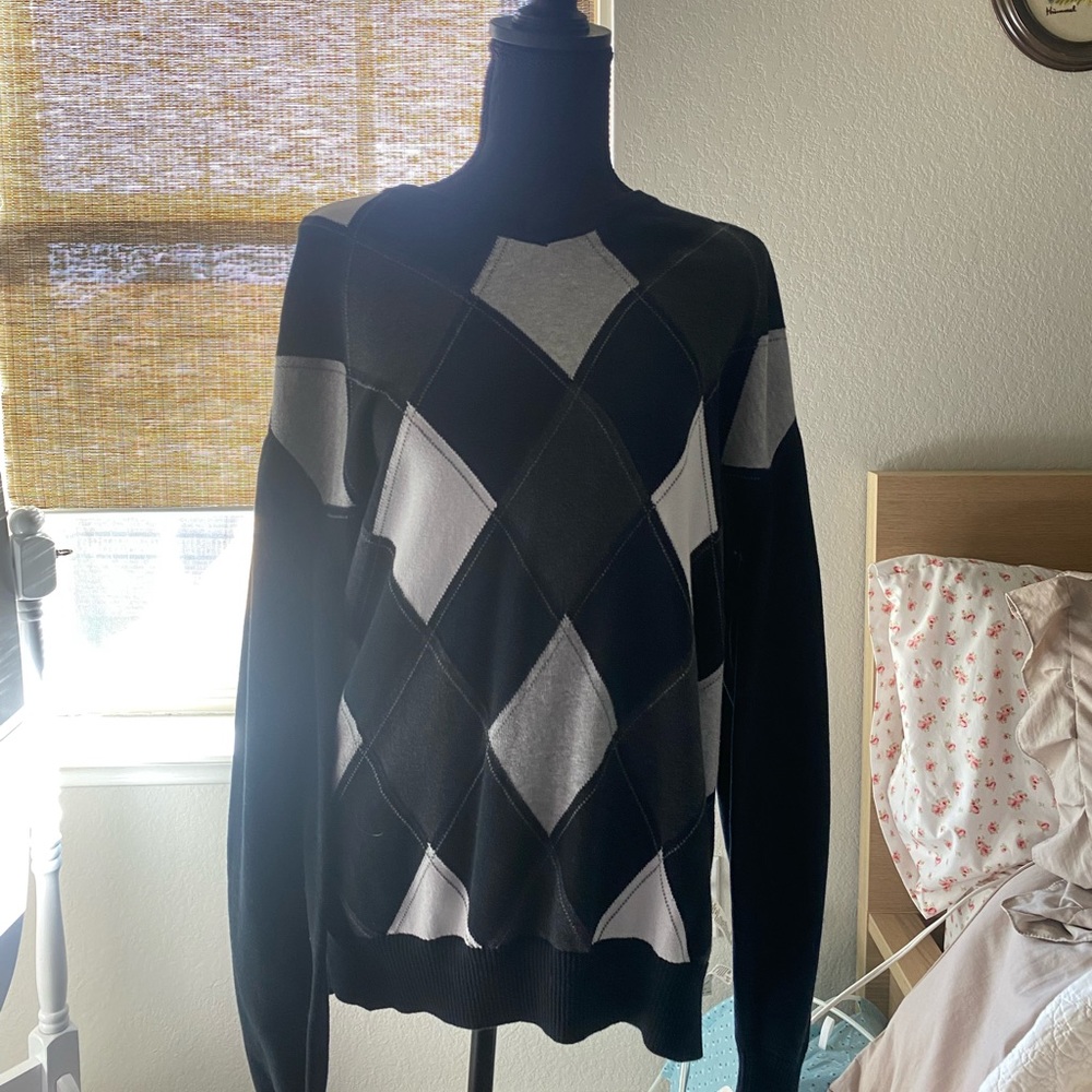 Cute Plaid Sweatshirt